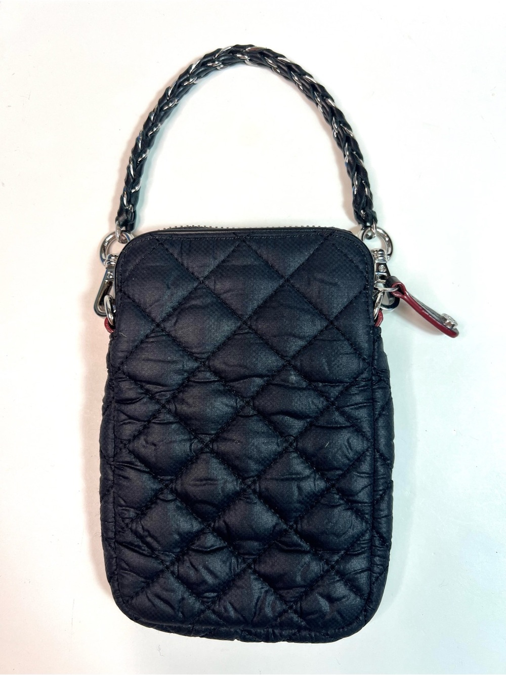 MZ Wallace Crosby Micro Quilted Nylon Bag Black - Picture 2 of 9